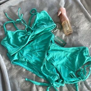 Aqua Bikini Set